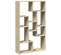 vidaXL Bibliothèque chêne Sonoma 72x20x120 cm bois d'ingénierie Marron