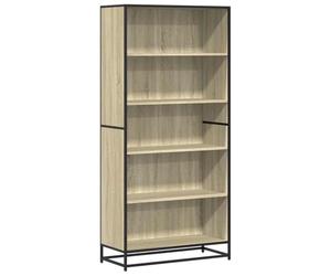 vidaXL Bibliothèque chêne Sonoma 80,5x35x170,5 cm Bois d'ingénierie