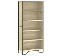 vidaXL Bibliothèque chêne Sonoma 80x31x169 cm Bois d'ingénierie