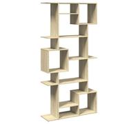 vidaXL Bibliothèque chêne Sonoma 92x29x188 cm Bois d'ingénierie, bibliothèque, étagère à Livres, étagère, Armoire de Rangement, étagère de Rangement