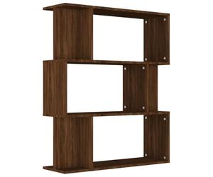 vidaXL Bibliothèque/Cloison Chêne Marron 80x24x96 cm Bois d'ingénierie
