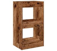 vidaXL Bibliothèque/Cloison de séparation Vieux Bois 40x30x72 cm