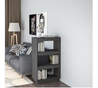 Bois de Pin Massif Bibliothèque 40x35x71 cm Etagère à Livres Bureau vidaXL