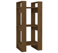 Vidaxl Bibliothèque/Cloison Marron Miel 41x35x91 Cm Bois Massif Marron