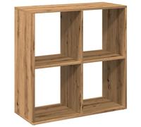 vidaXL Bibliothèque de séparation Artisan-Chêne 69,5x29x69,5 cm