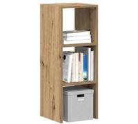 vidaXL Bibliothèque empilable chêne artisanal bois d'ingénierie, étagère, étagère à livres, support de livre, armoire de 858819 Marron
