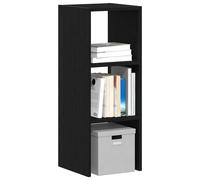 vidaXL Bibliothèque empilable chêne noir 30x30x80 cm bois d'ingénierie