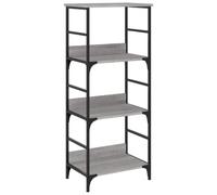 vidaXL Bibliothèque Sonoma gris 50x33x117,5 cm Bois d'ingénierie
