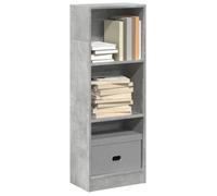 vidaXL Bibliothèque gris béton 40x24x109 cm bois d'ingénierie, étagère à livres, porte-livres, support à livres, armoire de 857777
