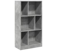vidaXL Bibliothèque gris béton 57x28,5x107,5 cm Bois composite