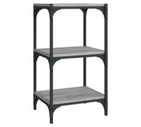 vidaXL Bibliothèque Gris Sonoma 40x33x70,5 cm Bois composite et acier