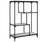 vidaXL Bibliothèque Gris Sonoma 81x36x115 cm Bois composite et acier