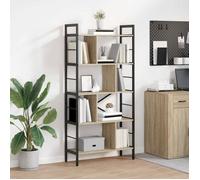 Vidaxl Étagère Chêne Sonoma 75 X 30 X 156 Cm Bois D'ingénierie