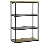 Vidaxl Bibliothèque 70x35x110 Cm En Bois Massif Mangue Brut