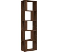 vidaXL Bibliothèque marron imitation chêne 45x24x160 cm Bois composite