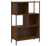vidaXL Bibliothèque marron imitation chêne 72x28x109 cm Matériau dérivé du bois
