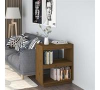 Bois de Pin Massif Bibliothèque 40x35x71 cm Etagère à Livres Bureau vidaXL