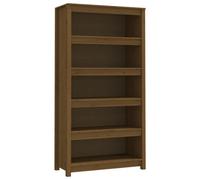 vidaXL Bibliothèque Marron miel 80x35x154 cm Bois de pin massif 821692