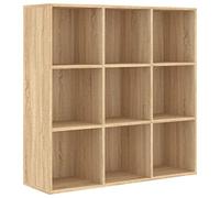 vidaXL Bibliothèque Chêne sonoma 98x30x98 cm Aggloméré