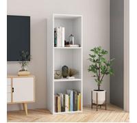 vidaXL Bibliothèque/Meuble TV Blanc 36 x 30 x 114 cm Aggloméré