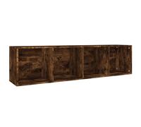Vidaxl Bibliothèque/Meuble Tv Chêne Fumé 36x30x143cm Bois D'ingénierie