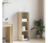vidaXL Bibliothèque / Meuble TV – Chêne sonoma – 36 x 30 x 114 cm – Aggloméré
