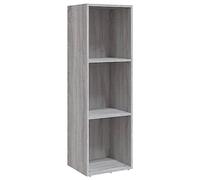 vidaXL Bibliothèque-Meuble TV sonoma gris 36x30x114 cm bois ingénierie 826656
