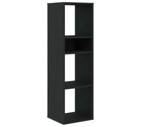 vidaXL Bibliothèque Bois d'ingénierie 34x31x112 cm Noir