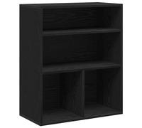 vidaXL Bibliothèque en bois d'ingénierie noir 60 x 30 x 71,5 cm