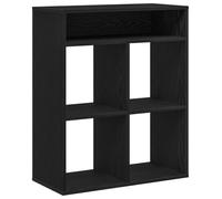 vidaXL Bibliothèque 66x31x80 cm – Bois d'ingénierie, Noir