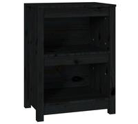 Bibliothèque Blanc 80x35x97 cm Bois de Pin Massif Armoire à Livres vidaXL