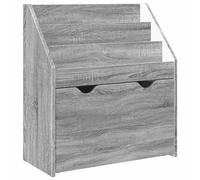 vidaXL Bibliothèque pour enfants Gris Sonoma 60 x 29,5 x 69 cm