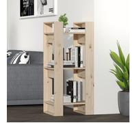 vidaXL Bibliothèque - Séparateur de pièce 813859 – pin massif 41x35x91 cm