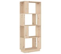Vidaxl Bibliothèque/Séparateur De Pièce 51x25x132 Cm Pin Solide