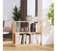 vidaXL Bibliothèque-Séparateur de pièce 80x25x70 cm Bois de pin solide 814049