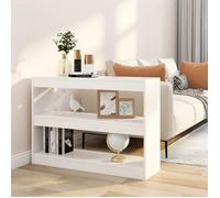 vidaXL Bibliothèque/Séparateur de pièce Blanc 100x30x72 cm 811736