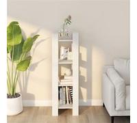 Bibliothèque/Séparateur de Pièce Blanc 41x35x125 cm Pin Solide Etagère vidaXL