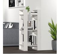 vidaXL Bibliothèque-Séparateur de pièce Blanc 41x35x91 cm Pin solide 813860