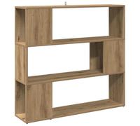 vidaXL Bibliothèque / Séparateur de pièce chêne artisanal 100x24x94 cm