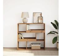 vidaXL Bibliothèque/Séparateur de pièce chêne artisanal 100x33x94,5 cm, séparation de pièce, cloison de pièce, étagère à 854444