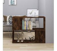 vidaXL Bibliothèque/Séparateur de pièce Chêne fumé 80x24x63 cm, séparateur de pièce, cloison de séparation, étagère à 826644