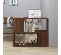 Bibliothèque/Séparateur de pièce Chêne marron 80x24x63 cm826646