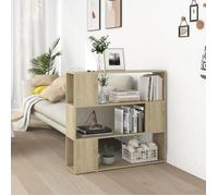 vidaXL Bibliothèque-Séparateur de pièce Chêne sonoma 100x24x94 cm