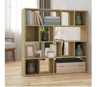 vidaXL Bibliothèque séparateur de pièce Chêne Sonoma 105x24x102 cm 823248