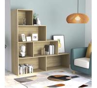 VidaXL Bibliothèque/Séparateur de pièce Chêne sonoma 155x24x160 cm