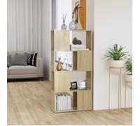 Bibliothèque/Séparateur de pièce Chêne Sonoma 60x24x124,5 cm