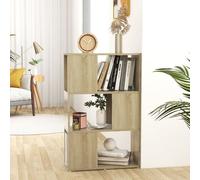 Vidaxl Bibliothèque/Séparateur De Pièce Chêne Sonoma 60x24x94 Cm Multicolore
