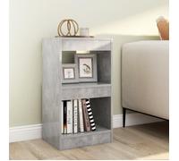 Bibliothèque/Séparateur de Pièce Noir 40x30x72 cm Étagère à Livres vidaXL