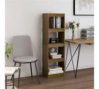 vidaXL Bibliothèque/Séparateur de pièce Marron miel 40x30x135,5 cm Pin808146 Brun G
