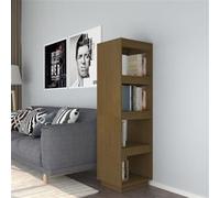vidaXL Bibliothèque/Séparateur de pièce Marron miel 40x35x135 cm Pin810852 Brun G